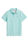 Vineyard Vines Boys' Sankaty Striped Polo - Little Kid, Big Kid In Antigua Green