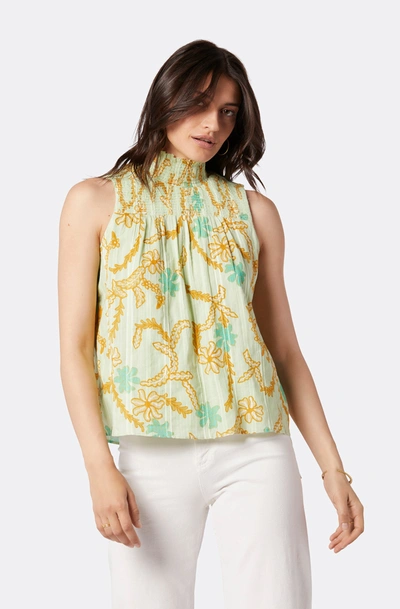 Joie Mika Cotton Top In Green