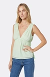 JOIE LYTLE COTTON TOP IN GREEN