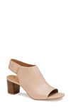 Johnston & Murphy Evelyn Open Toe Sandal Bootie In Blush Glove