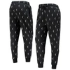 THE WILD COLLECTIVE THE WILD COLLECTIVE BLACK WNBA ALL OVER PRINT JOGGERS