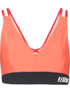 P.E NATION LOGO-BAND SPORTS BRA