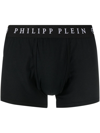 Philipp Plein Tm Graphic-print Boxers In Black