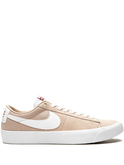 Nike Sb Zoom Blazer Low Pro Gt Skate Shoes In Brown