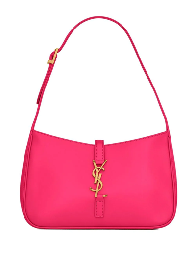 Saint Laurent 5a7 Shoulder Bag In Pink