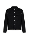 GIVENCHY GIVENCHY 4G EMBELLISHED DENIM JACKET