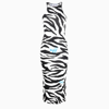 OFF-WHITE ZEBRA-PRINT MIDI DRESS