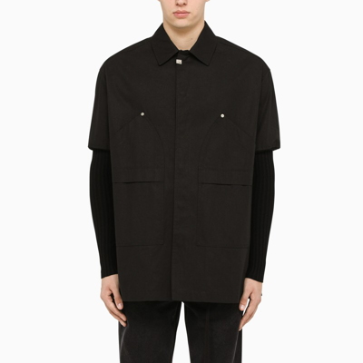1017 A L Y X 9sm Black Knitted Sleeve Jacket