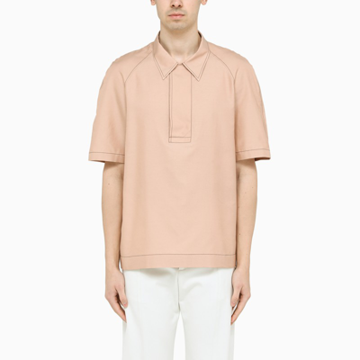 Ferragamo Beige Short-sleeved Shirt