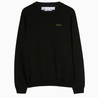 Off-white White Carpenter Jeans In Black