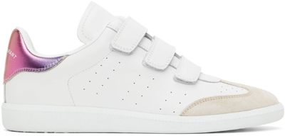 Isabel Marant Beth Leather Low-top Sneakers In White