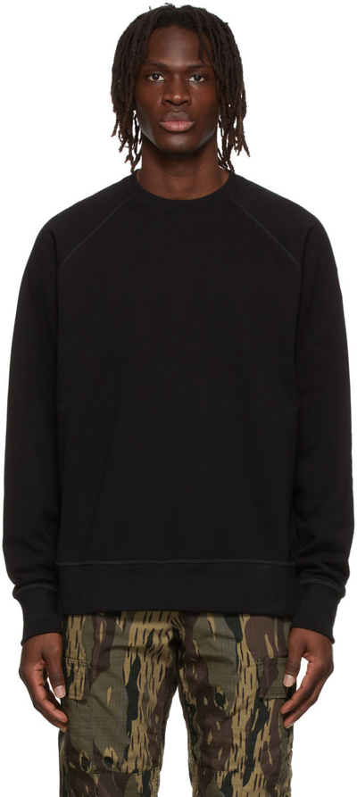 Canada Goose Huron Organic-cotton Jersey Sweatshirt In Black