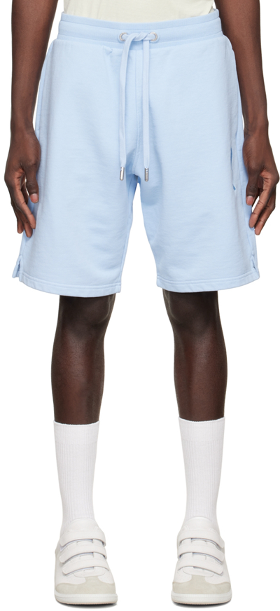 Ami Alexandre Mattiussi Blue Organic Cotton Shorts