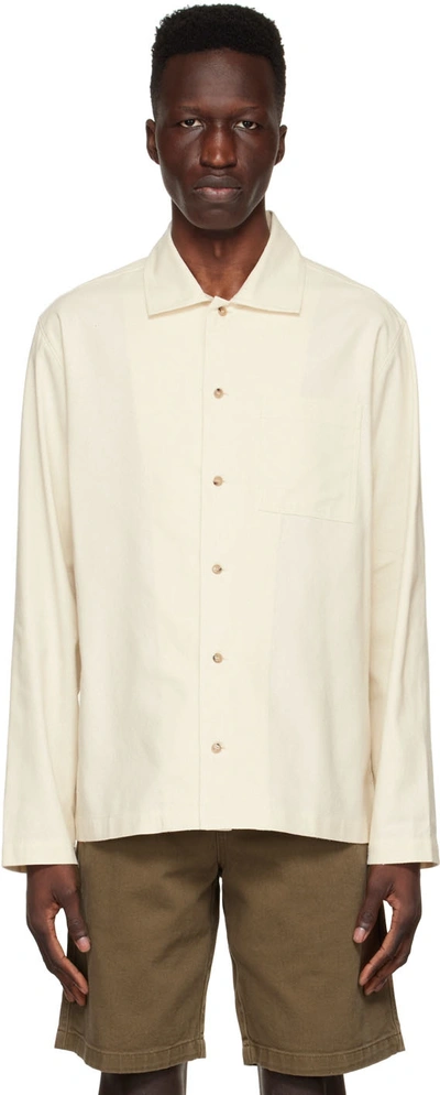 Another Aspect Beige 'another Shirt 2.1' Shirt In Natural