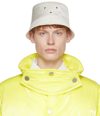 Bottega Veneta Intrecciato Jacquard Bucket Hat In 9000-white