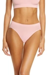 Hanro Touch Feeling High Cut Briefs In Apricot Blush