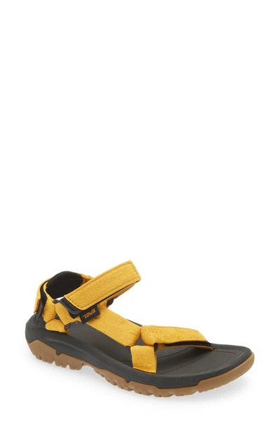 Teva Hurricane Touch-strap Sandals In Yellow