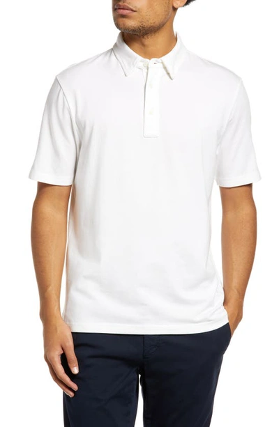 Faherty Pima Cotton And Modal-blend T-shirt In White