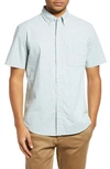 FAHERTY PLAYA REGULAR FIT PRINT SHORT SLEEVE BUTTON-DOWN SHIRT