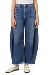 Citizen Of Humanity Horseshoe High Waist Nonstretch Jeans In Magnolia