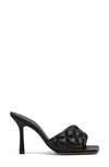 Bottega Veneta Padded Slide Sandal In Black