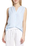 TOMMY BAHAMA TOMMY BAHAMA COSTALINA SLEEVELESS LINEN TOP