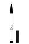 Dior The Show On Stage Waterproof Liquid Eyeliner In 001 Matte White