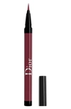 Dior The Show On Stage Waterproof Liquid Eyeliner In 866 Satin Maroon