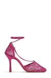 Bottega Veneta Stretch Ankle Strap Sandals In Hollyhock