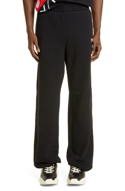 Y/project Black Fila Edition Panel Lounge Pants