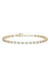 Dana Rebecca Designs Ava Bea Interval Tennis Bracelet In Yellow Gold