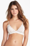 Hanky Panky Open Seam Bralette In Ivory