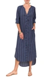 EVERYDAY RITUAL CARLEY OCEAN STRIPE CAFTAN