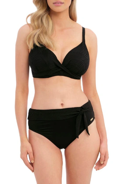 Fantasie Ottawa Plunge Bikini Top In Black