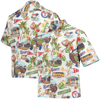 Reyn Spooner Indiana Jones Tailored Fit Short Sleeve Shirt In White