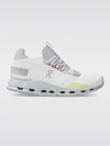 On Cloudnova Sneakers In White,glacier