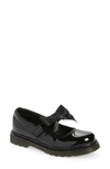 Dr. Martens' Little Girl's & Girl's Maccy Ii Patent Leather Mary Jane Shoes In Black Patent