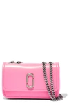 MARC JACOBS THE GLAM SHOT MINI CONVERTIBLE LEATHER CROSSBODY BAG