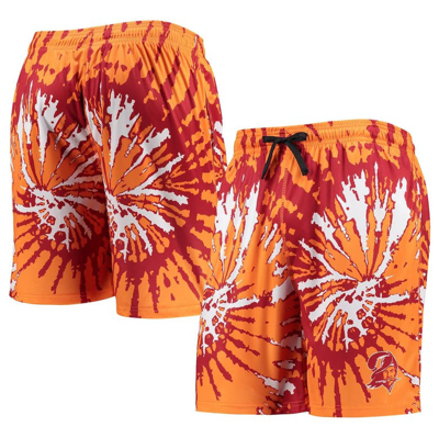 Foco Orange Tampa Bay Buccaneers Retro Static Mesh Lounge Shorts