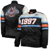 Mitchell & Ness Black Big & Tall Hardwood Classics 1997 Nba All-star Game Heavyweight Satin Full-sna In Black