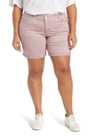 Wit & Wisdom 'ab'solution Stretch Cotton Shorts In Smtw-smokey Twilight