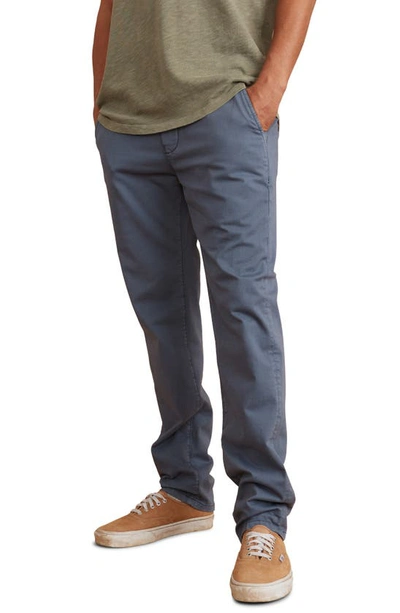 Marine Layer Saturday Slim Fit Pants In China Blue