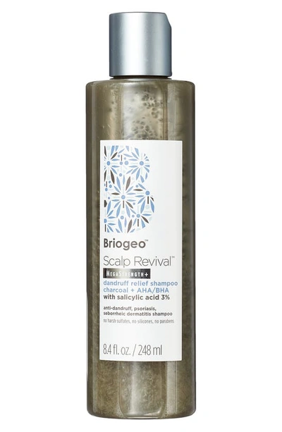 Briogeo Scalp Revival™ Megastrength+ Dandruff Relief Shampoo Charcoal + Aha/bha With Salicyic Acid 3%