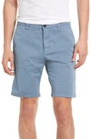 Nn07 Crown Cotton Blend Shorts In Blue
