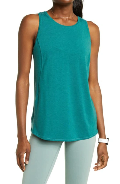 Zella Energy Tank In Green Berry