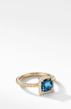 DAVID YURMAN PETITE CHATELAINE® PAVÉ BEZEL RING