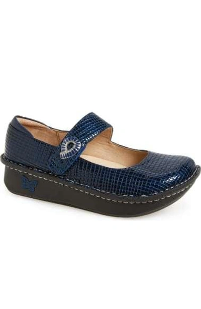 A.w.a.k.e. 'paloma' Slip-on In Jazzy Blue Leather