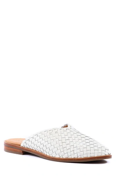 Seychelles Places To Go Woven Leather Mules In White