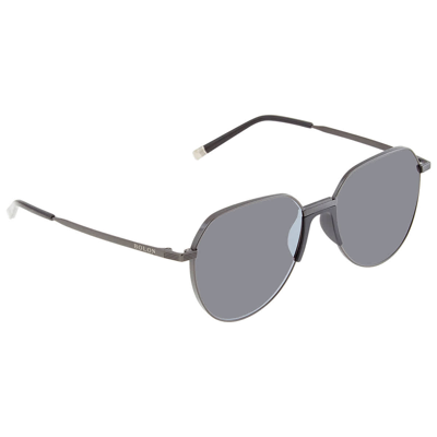 Bolon Keegan Grey Aviator Unisex Sunglasses Bl1005 B11 55 In Black,grey