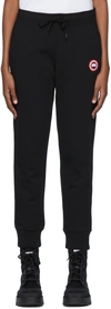 Canada Goose Muskoka Logo Detail Cotton Track-pants In 61 Black